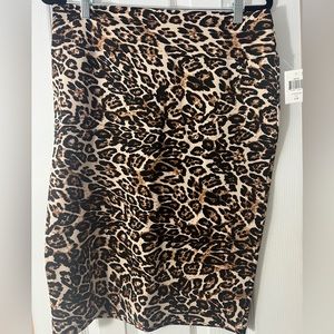 INC Women’s Leopard Pencil Skirt - New With Tags